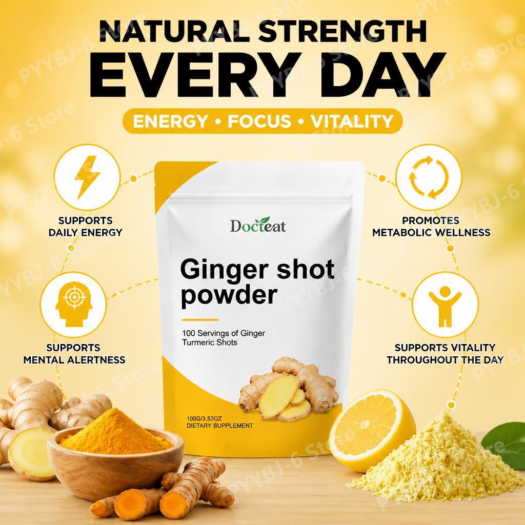 Docteat Ginger Shot Powder Vit - Ginger Tea 评论和价格
