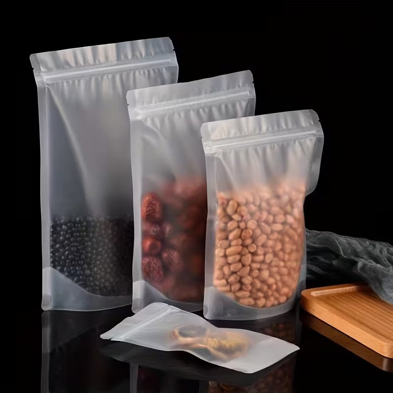 Frosted Clear Ziplock Bag Food - Dried Herbs 评论和价格