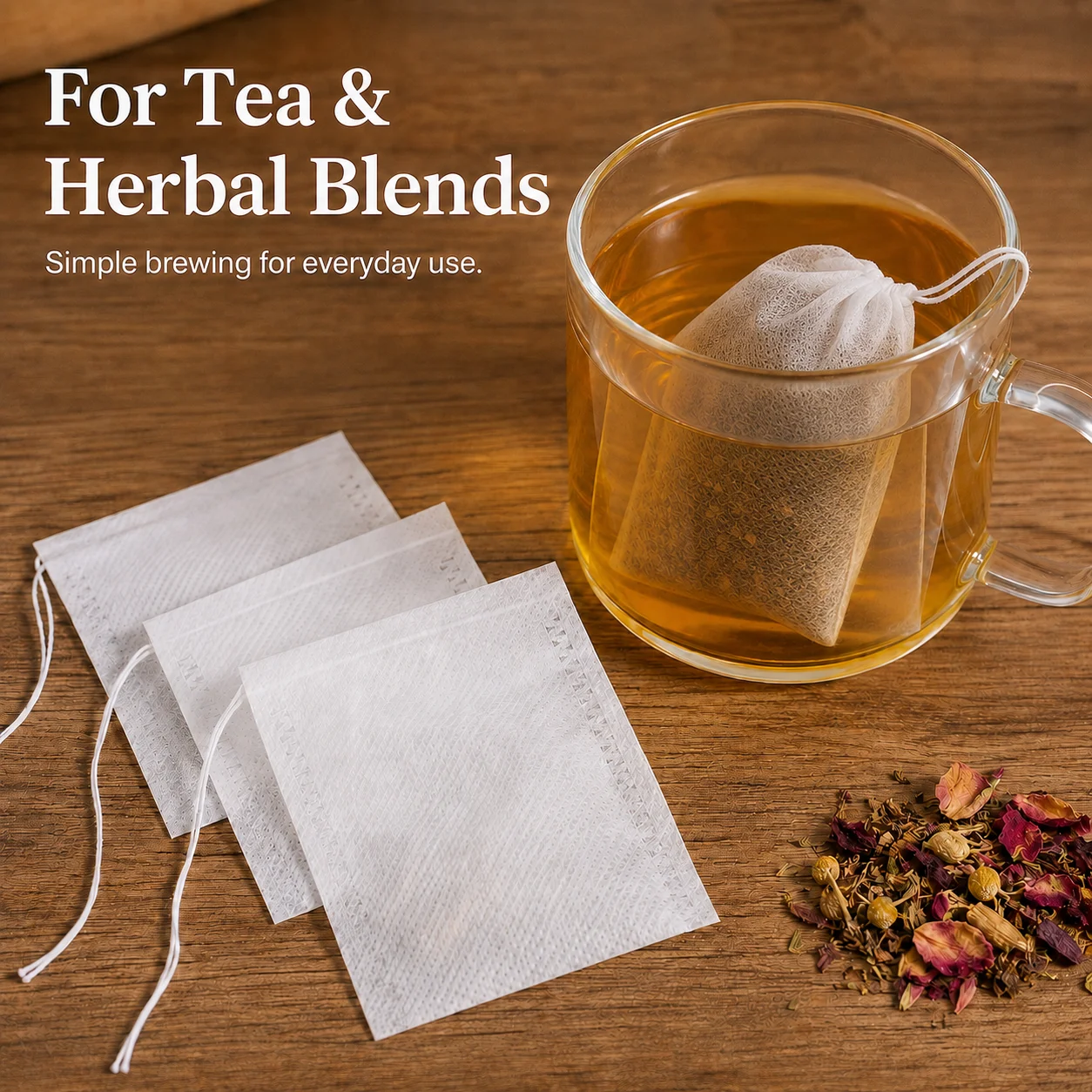 100PCS Disposable Drawstring T - Herbal Tea 评论和价格